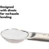 imageOXO Good Grips Stainless Steel Measuring Cups and Spoons 8Piece Set 4 Cups and 4 SpoonsSpoons