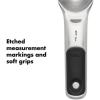 imageOXO Good Grips Stainless Steel Measuring Cups and Spoons 8Piece Set 4 Cups and 4 SpoonsSpoons