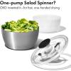 imageOXO Good Grips Stainless Steel Salad Spinner 634 Qt6274Quart