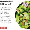 imageOXO Good Grips Stainless Steel Salad Spinner 634 Qt6274Quart