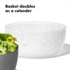 imageOXO Good Grips Stainless Steel Salad Spinner 634 Qt6274Quart Pack of 4