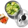 imageOXO Good Grips Stainless Steel Salad Spinner 634 Qt6274Quart Pack of 4
