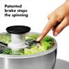 imageOXO Good Grips Stainless Steel Salad Spinner 634 Qt6274Quart Pack of 4