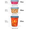 imageOXO Good Grips Twist ampamp Stack Container  20 oz  2 Pack12 Piece Set