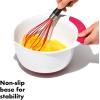 imageOXOplastic Good Grips 3Piece Mixing Bowl Set  Blueberry Jam ampamp Seltzer Handles47 LITERS LargeBlueberryJamSeltzer