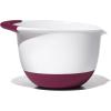 imageOXOplastic Good Grips 3Piece Mixing Bowl Set  Blueberry Jam ampamp Seltzer Handles47 LITERS LargeRedGreenBlue