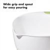 imageOXOplastic Good Grips 3Piece Mixing Bowl Set  Blueberry Jam ampamp Seltzer Handles47 LITERS LargeRedGreenBlue