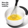 imageOXOplastic Good Grips 3Piece Mixing Bowl Set  Blueberry Jam ampamp Seltzer Handles47 LITERS LargeWhiteBlack