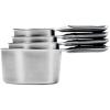 imageOXO Good Grips Stainless Steel Measuring Cups and Spoons 8Piece Set 4 Cups and 4 SpoonsCups