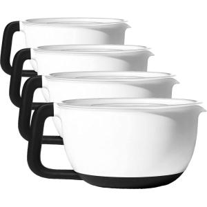 imageOXO Good Grips 2QT Batter Mixing Bowl White4QT Pack of 4