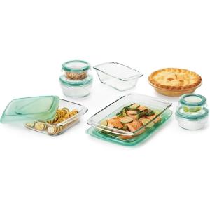 imageOXO Good Grips Glass Pie Plate with Lid14 piece