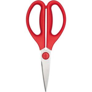 imageOXO Good Grips Kitchen Scissors  Stainless Steel Blades  Ideal for Kitchen or Office  Cuts Cardboard with Ease  Right or Left Handed