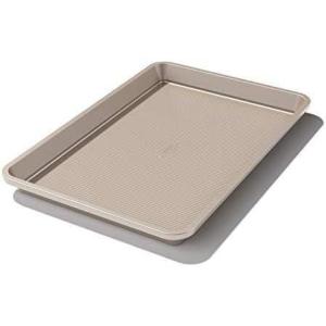 imageOXO Good Grips NonStick Pro Round Cake Pan 9 InchJelly Roll Pan 10 x 15 Pack of 6