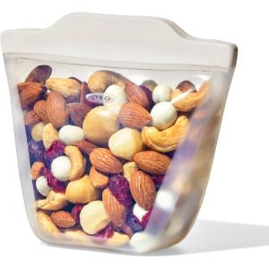 imageOXO Good Grips Silicone Reusable Bag  StandUp Half Gallon 64 oz  LagoonOat