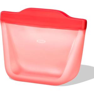 imageOXO Good Grips Silicone Reusable Bag  StandUp Half Gallon 64 oz  LagoonWatermelon