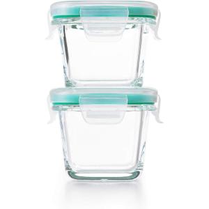 imageOXO Good Grips Smart Seal Airtight Container 12 Piece Glass Container Set4 Piece Mini Set