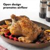 imageOXO  11210100 OXO Good Grips Silicone Roasting Racks 2PackRedPack of 2