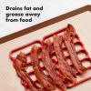 imageOXO  11210100 OXO Good Grips Silicone Roasting Racks 2PackRedPack of 2