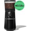imageOXO Brew Conical Burr Coffee Grinder  Silver Stainless Steel Burrs OneTouch Automatic Smart GrindMatte Black Burr Coffee Grinder