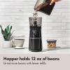 imageOXO Brew Conical Burr Coffee Grinder  Silver Stainless Steel Burrs OneTouch Automatic Smart GrindMatte Black Burr Coffee Grinder