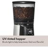 imageOXO Brew Conical Burr Coffee Grinder  Silver Stainless Steel Burrs OneTouch Automatic Smart GrindSilver Burr Coffee Grinder