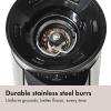 imageOXO Brew Conical Burr Coffee Grinder  Silver Stainless Steel Burrs OneTouch Automatic Smart GrindSilver Burr Coffee Grinder