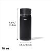 imageOXO Good Grips 16oz Travel Coffee Mug With Leakproof SimplyClean Lid  OnyxOnyx
