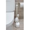 imageOXO Good Grips Compact Toilet Brush ampamp Canister Toilet Bowl Brush and Holder with Automatic Canister Door Bathroom and Small Spaces Cleaning Supplies Essential1 Count Pack of 1