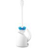 imageOXO Good Grips Compact Toilet Brush ampamp Canister Toilet Bowl Brush and Holder with Automatic Canister Door Bathroom and Small Spaces Cleaning Supplies Essential1 Count Pack of 2