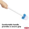 imageOXO Good Grips Compact Toilet Brush ampamp Canister Toilet Bowl Brush and Holder with Automatic Canister Door Bathroom and Small Spaces Cleaning Supplies Essential1 Count Pack of 6