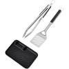 imageOXO Good Grips Grilling Tools 3pc SetTongs Turner Rest Black3pc Set  Tongs  Turner and Tool Rest