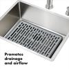 imageOXO Good Grips Silicone Sink Mat  SmallSilverLARGE RECTANGLE