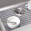 imageOXO Good Grips Silicone Sink Mat  SmallSilverLARGE RECTANGLE