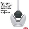 imageOXO Good Grips Toilet Plunger ampamp Canister  WhitePlunger