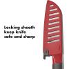 imageOXO Outdoor 55in14cm Santoku Knife with Locking Sheath