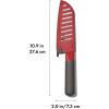 imageOXO Outdoor 55in14cm Santoku Knife with Locking Sheath