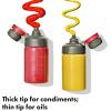 imageOXO Outdoor 7Piece Spice Shaker ampamp Squeeze Bottle SetShaker  Squeeze Bottle Set