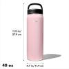 imageOXO Strive 40 oz Insulated Bottle with Handled Lid  Rose QuartzRose Quartz