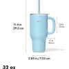 imageOXO Strive XL Tumbler with Handle  32 oz  Rose QuartzBlue Topaz