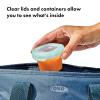 imageOXO Tot Baby Blocks Freezer Storage Containers Teal 4 OzOpal
