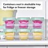 imageOXO Tot Baby Blocks Freezer Storage Containers Teal 4 OzOpal