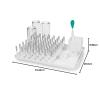 imageOXO Tot Bottle ampamp Cup Cleaning Set GrayDrying Rack