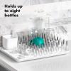 imageOXO Tot Bottle ampamp Cup Cleaning Set GrayDrying Rack