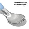 imageOXO Tot OnTheGo Fork and Spoon Set  OpalDusk
