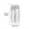 imageOXO Tot OnTheGo Fork and Spoon Set  OpalPink