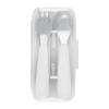 imageOXO Tot OnTheGo Fork and Spoon Set  OpalPink