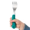 imageOXO Tot OnTheGo Fork and Spoon Set  OpalTot Teal