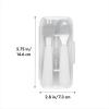 imageOXO Tot OnTheGo Fork and Spoon Set  OpalTot Teal