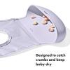 imageOXO Tot RollUp Bib 2 Pack GrayNavyLilacOpal