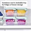 imageOXO Tot Silicone Baby Blocks Food Storage Containers 4 oz  OpalOpal